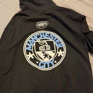 Super Rare Manchester City x Haze Collab hoodie